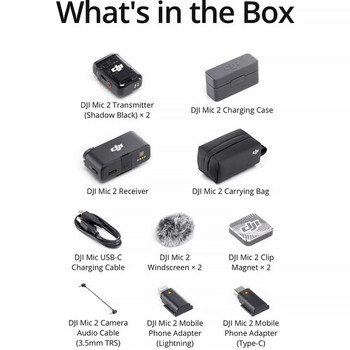 DJI DJI Mic 2｜專業音質無線麥克風