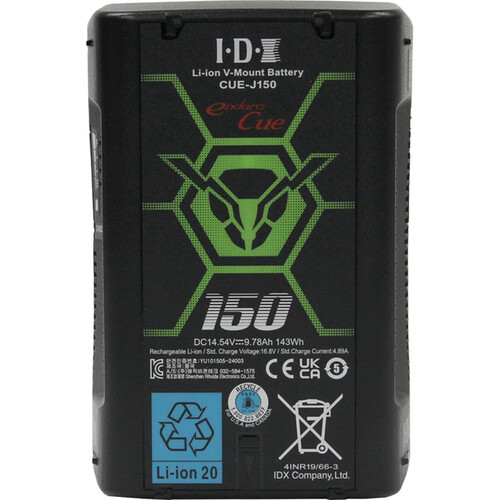 IDX CUE-J150｜143Wh V-Mount 電池