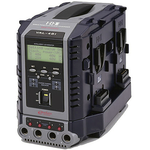 IDX VAL-4Si｜4通道V-Mount充電器